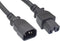 AC Extension Power Cord, IEC320 C14 to IEC320 C15, 14 AWG, 15A, 250V (ZWACDEAE-06)...