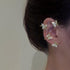 Rhinestone Butterfly Ear Cuffs Non Piercing Ear Clips Ear Cuffs Climber Crawler Earrings Ear Wrap Around Earrings for Women and Girls?Gold?...
