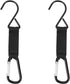 2pcs Nylon Safety Buckles Fence Hooks Metal Wire Hook Outdoor Backpack Sling for Softball Outdoor Sports Equipment...