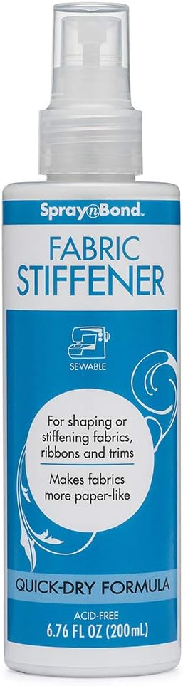 SpraynBond Fabric Stiffener, 6.8 OZ (200mL)...