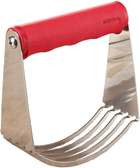Norpro Grip-Ez Pastry Blender, Red...