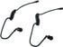 Acoustic Tube Earpiece Coil Tubes Replacement Compatible with Motorola Kenwood Baofeng Midland Two Way Radio Headsets or Walkie Talkie Earpieces (...