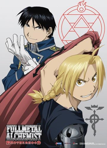 Great Eastern Entertainment FMA Brotherhood Ed and Roy Wall Scroll, 33 by 44-Inch...