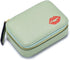 Leather Cometic Bag for Women Mini Travel Lipstick Makeup Bag Organizer with Mirror (Green)...