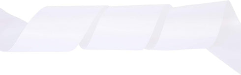 ITIsparkle 2" Inch Double Faced Satin Ribbon 25 Yards-Roll Set for Gift Wrapping Party Favor Hair Braids Baby Shower Decoration Craft Supplies, Wh...