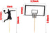 Basketball Cupcake Toppers, Fruit Food Dessert Picks Cake Topper for Boys Kids Birthday Sport Theme Party Baby Shower Christmas Decoration (24PCS)...