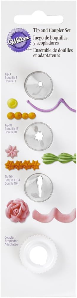 Wilton 418-1720 Tip and Coupler Set...