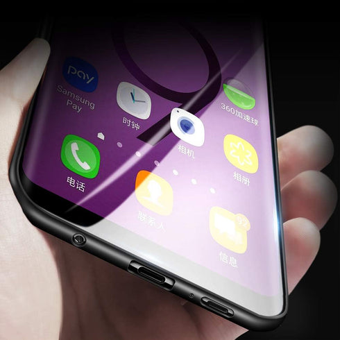 X-level Samsung Galaxy S9 Case, Slim Fit Soft TPU Ultra-Thin S9 Mobile Phone Cover Matte Finish Coating Grip Phone Case Compatible Samsung Galaxy ...