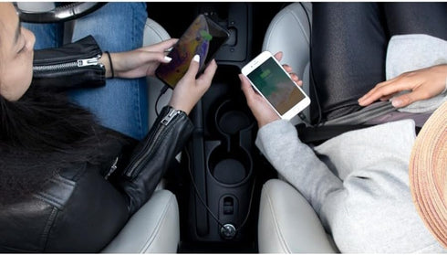 Belkin 24 Watt Dual USB Car Charger - 2 12W USB A Ports with USB-C Cable for Fast Charging Apple iPhone 14, 14 Pro, 14 Pro Max, iPhone 13, Samsung...