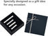 Tie Bars for Men Skinny Regular Necktie, Length 1.5 Inch-2.3 Inch, Tie Clips Set in Gift Box...