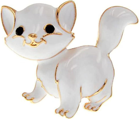 Cat Brooches Pin Cute Fashion Animal Pin Brooch Badge Jewelry Gifts for Backpacks Badges Hats Bags for Women Kids...