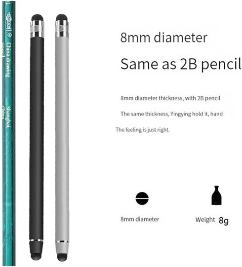 Stylus Pens for Touch Screens(5 Pack), 10 Replaceable Tips High Precision Capacitive Stylus Pen for iPad iPhone Android Tablets and All Universal ...