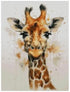 Giraffe and color cotton counted cross stitch kits,300x300stitch,100x135 cm, 18x24cm, Egyptian cotton thread, 14 count counted deer cross stitch k...