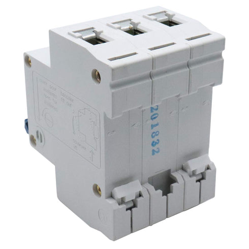 40 Amp Three-Pole Circuit Breaker Switch, Din Rail Mounted Home Use Circuit Breaker for Household Appliance Circuit Security Protection (DZ47-63 C...