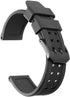 iStrap Replacement for Luminox Silicone Watch Band 23mm Rubber Strap for 3050 3080 and 3950 Series...