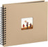 Hama Fine Art Photo Album | 28 x 24 cm 50 Beige w/Black Pages, 28 x 24cm...