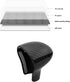 Sport Style Gear Shift Knob Cover Sticker Head Trim for Au-di A4 A5 A6 S6 A7 S7 Q5 Q7 (ABS with Carbon Fiber Pattern)...