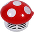 TOPINCN Mushroom Desktop Vacuum Cleaner, Mini Mushroom Shape Cute Desktop Keyboard Corner Dust Vacuum Cleaner Sweeper for Home School Office(Red)...