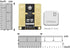 DFROBOT mmWave - C4001 24GHz Human Presence Detection Sensor (25 Meters, UART)...