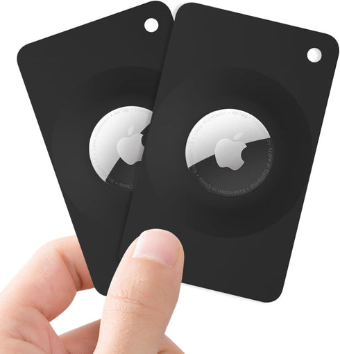 Airtag Wallet Holder Airtag Card Holder 2-Pack, Ultra Thin Card Case for Apple Airtag, Lightweight Airtag Card Holder for Wallet, Purse, Handbag, ...