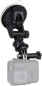 PULUZ Suction Cup Mount for Gopro Car Mount, Adjustable Vehicle Window & Windshield Mount Holder, Compatible with GoPro Hero 11 10 9 8 7 6/Insta36...