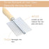 Dog Cat Pet Comb Double-Sided Grooming Brush Metal Comb for Loosening up Removing Mats Debris Tangles and Knots Wooden Handle Stainless Steel Toot...