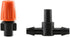 Daycount® Pack of 10 Automatic Watering Mini Adjustable Atomizing nozzle Irrigation Drippers 360 Degree Emitter Drip System Orange Nozzle...