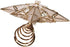 Kurt Adler 8-Point Star Treetop, 12-Inch, Gold Capiz...