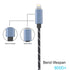 Lightning to Dual 6.35mm 1/4" TS Mono Stereo Y-Cable Splitter Lightning to Dual 1/4 inch Audio Cable Compatible for iPhone12/11/X/XS/XR/8/7/iPad,A...