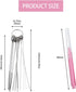 10Pcs Shower Head Cleaning Brush for Small Hole Brush with Stainless Steel Needle, Multifunctional Shower Head Cleaner Tool, Shower Nozzle Cleanin...
