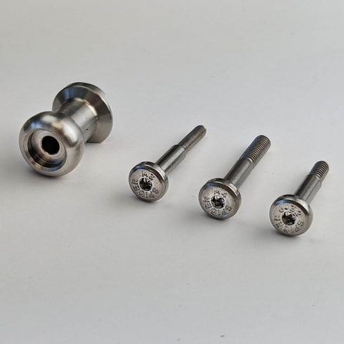 Spider Tool Holster - Drill Pins - Pack of One - Premium CNC Stainless Steel - Attaches to The Side of Any Brand Power Drill and Driver - Pairs wi...
