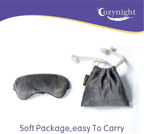 Cozynight Weighted Lavender Eye Mask for Sleeping, Yoga, Dry Eyes, Headache, Migraine Relief - Great Relaxation Gifts for Mom, Dad, Women, Men - A...