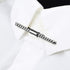 Men's Screw Thread Collar Clips Tie Collar Bar Pin Gold Silver Black Metal Cravat Clip Shirt Collar Pin...
