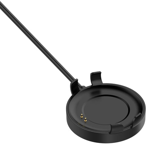 FitTurn[2-Pack Charger Compatible with Ticwatch GTK/Mobvoi CXB07 Smartwatch - Replacement USB Charge Charging Cable Wire Cord Dock Clip 3.3ft 100c...