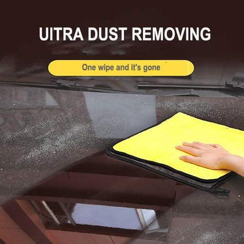 Microfiber Towels for Cars-Extra Thick Car Drying Towel ?Absorbent Car Wash Towels/Rags?Micro Fiber Clothes for Cars/Detailing/Interior?Reusable C...