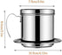 Mini Coffee Maker Pot,Coffee Filter Reusable Coffee Brewing Tool Kitchen Portable For Office Home Traveling Drip Brewer...
