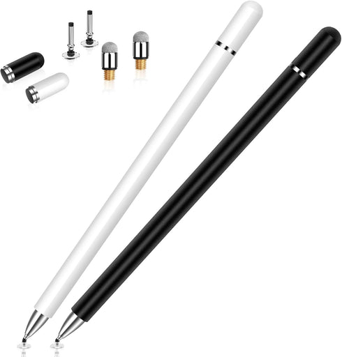 Stylus Pens for Touchscreen,2 Pack High Sensitivity & Precision Magnetic Disc Stylus Pen for iPad/Apple/iPhone/Pro/Android All Capacitive Touch Sc...