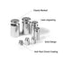 Calibration Weights Set, 7pcs 1-60g Calibration Gram Scale Weights Kit, Small Test Weight for scales digital weight grams, includes: 1g*1, 2g*2, 5...