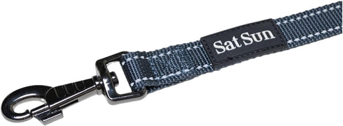 Heavy Duty Dog Leash for Large Dogs, Reflective Dog Training Leash with Neoprene Handle, Ideal for Walking, Running, and Training, 1" x 5ft, Navy,...