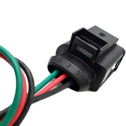 Huayicarbpart Compatible with Audi Volkswagen 2009-2018 Bentley Fuel High Pressure Sensor Connector Harness Pigtail 4D0971993...