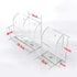 VANCORE Clear Wall Mounted Charging Phone Holder Smart Phone Station TV Remote Control Holder Clear Wall Box for Phone Remote Control (2 Holes)......