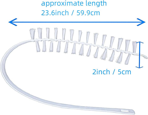 2Pcs Washing Machine Cleaning Brush, Washing Machine Brush Washing Machine Cleaner Front Load Washer Cleaner Brush Load Washer Cleaner Drum Washin...