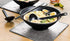 Happy Sales HSSP-MHXGLD, Japanese Style 8.25" Long handle Soup spoon Ramen Ladle Spoon for Udon Ramen Noodle Soup Pho Hot Pot, Black Melamine...