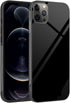 Case for iPhone 12 Pro Max, for iPhone 12 Pro Max Cases with Full Camera Lens Back,Protector Phone,Tempered Glass Quality,Silm Cover 6.7 inch, Bla...