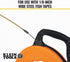 Klein Tools 50350 13-Inch Flexible Fish Tape Leader for 1/8-Inch Wide Steel Fish Tapes, Made in USA...