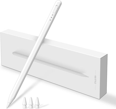 Stylus Pen for Apple iPad, Active Pencil 1st/2nd Generation with Palm Rejection, Tilt Sensitivity, Rechargeable, Work for iPad 6-10, iPad Mini 5/6...