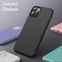JETech Silicone Case for iPhone 11 Pro 5.8-Inch, Silky-Soft Touch Full-Body Protective Phone Case, Shockproof Cover with Microfiber Lining (Black)...