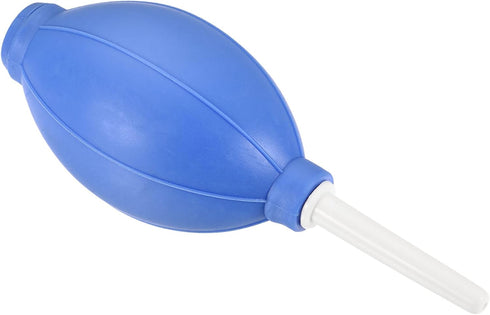 Dust Ball Air Blower - Equipment Cleaning Rubber Remove Dust & Transfer Liquid, Apply to Computer/Camera Lens/Plants (5.79 x 2.09 Inches, Blue)...
