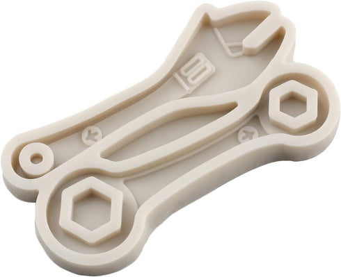 Hand Tools Silicone Mold Construction Tools Chocolate Fondant Molds Combination Wrench Molds For Cake Decorating Cupcake Topper Sugar Candy Chocol...
