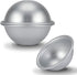 1PC Half Ball Cake Mold, Half Sphere Baking Mold Aluminum Hemisphere Diy Metal Bath Bomb Molds For Baking Handmade Soaps Bath Bomb Making Supplies...